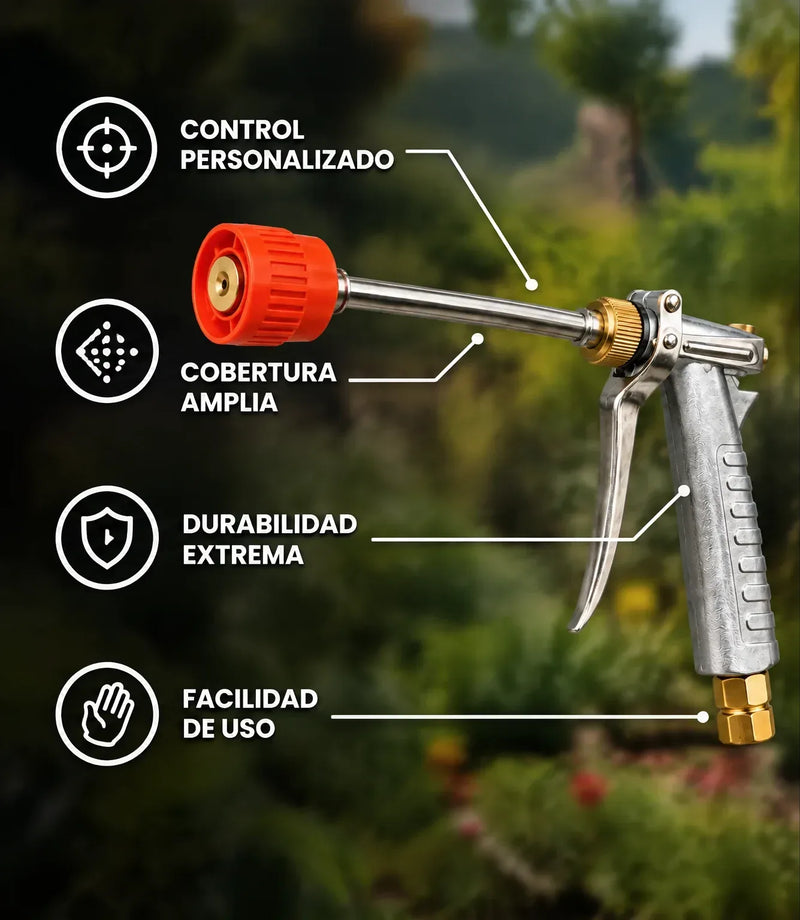 Pistola Metálica para Fumigación y Riego