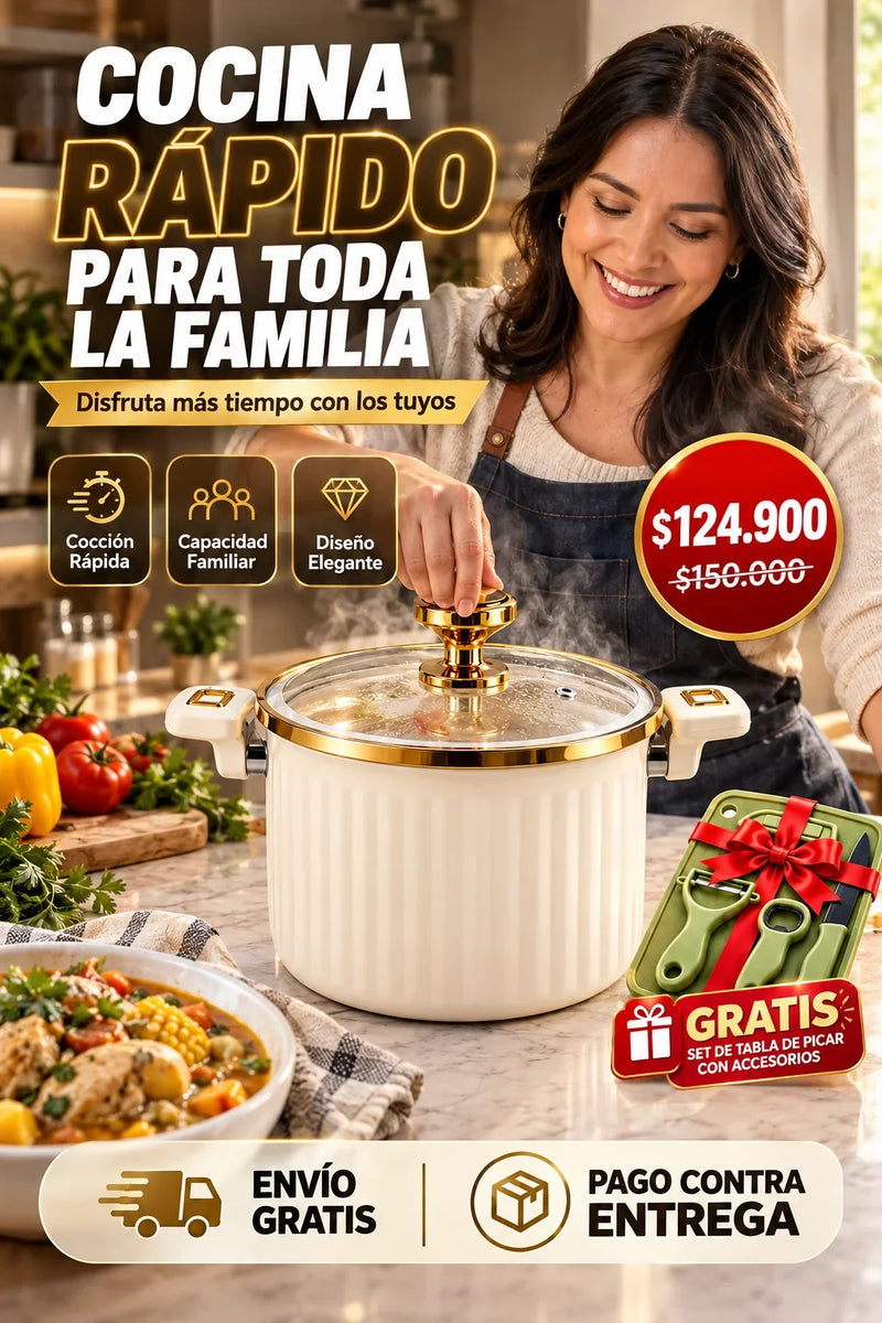 Olla Micropresion 10 Litros + Obsequio