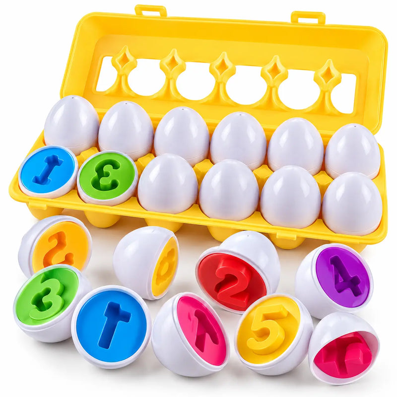 Huevos Montessori Juguete Para Niños