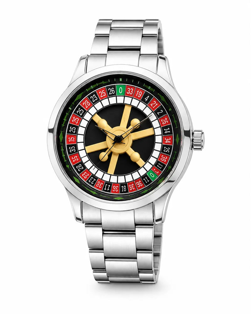 Diseño de reloj de ruleta