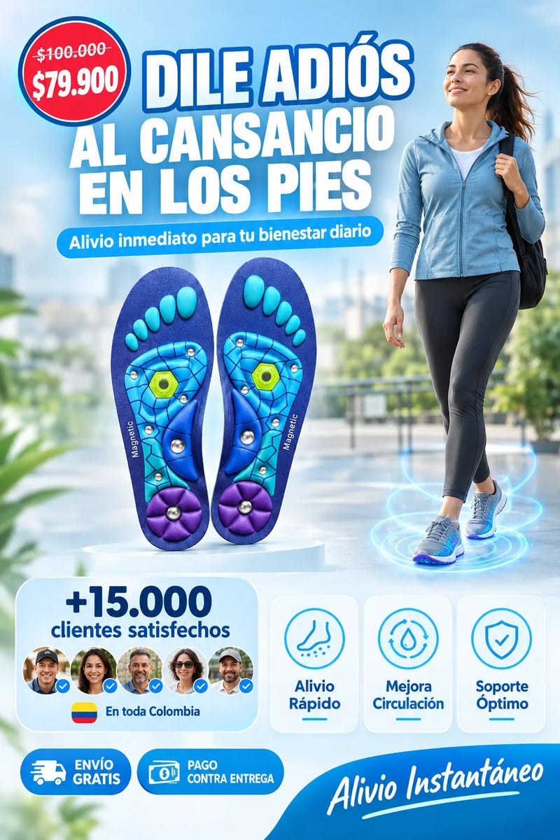 Plantillas magnéticas de acupresión